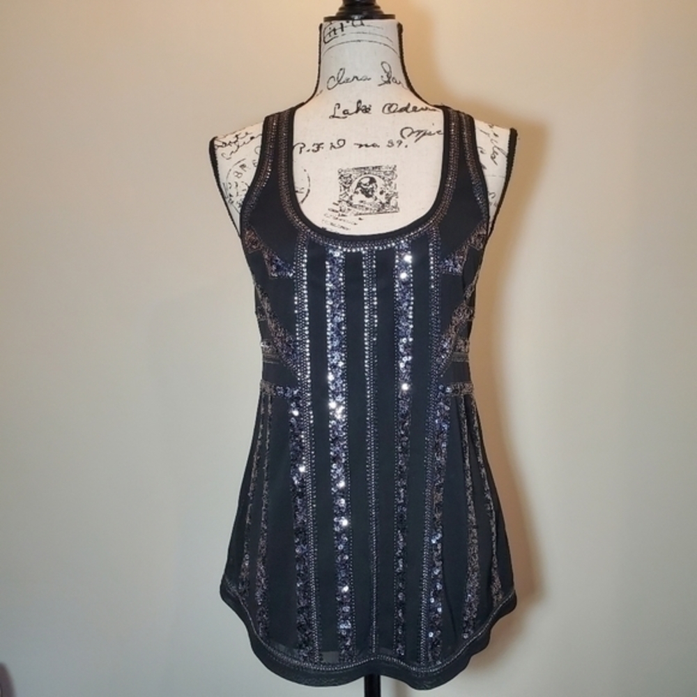 Express Sparkle Top Sz Small